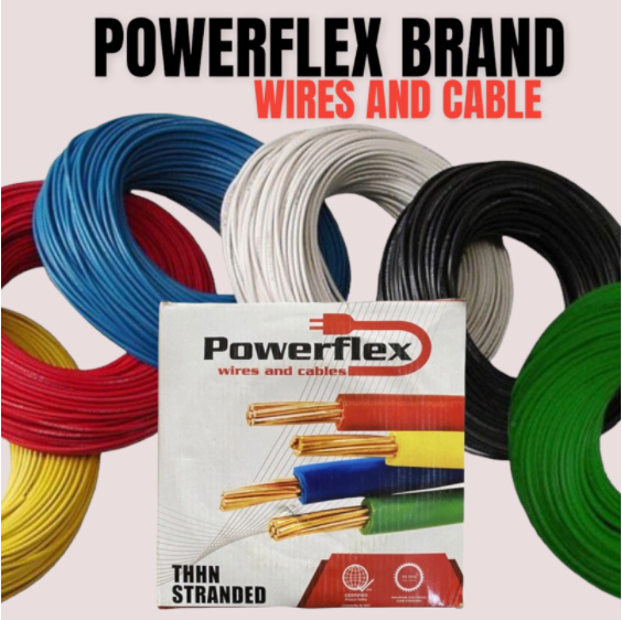 powerflex wire 14 12 10 8 THHN STANDARD WIRE | Lazada PH