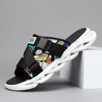 Summer Slippers Men Home Indoor Slides for Mens Shoes Comfort Flat Sole Non-slip Flip-flops Trend Beach Shoes Sport Slippers