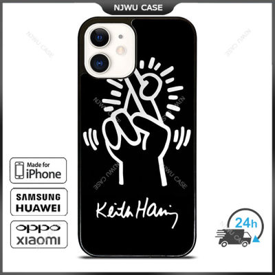 Keith Haring 3 Phone Case for iPhone 14 Pro Max / iPhone 13 Pro Max / iPhone 12 Pro Max / XS Max / Samsung Galaxy Note 10 Plus / S22 Ultra / S21 Plus Anti-fall Protective Case Cover