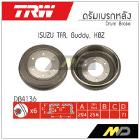 TRW ดรัมเบรก TFR , BUDDY , KBZ