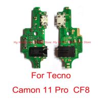 เครื่องชาร์จ Usb บอร์ดพอร์ตแท่นชาร์จสายเคเบิ้ลยืดหยุ่นสำหรับ Tecno Cf8 Camon 11 Pro พอร์ตชาร์จ Cf8อะไหล่ซ่อมสายเฟล็กซ์