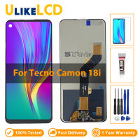 AAA +++ LCD สำหรับ Tecno Camon 18i CG6จอแสดงผล LCD Touch Screen Digitizer สำหรับ Infinix CG6