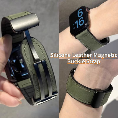 รูปแบบม้าบ้าแม่เหล็กหัวเข็มขัดหนังแท้สายนาฬิกาซิลิโคนสำหรับ Redmi Watch 3 Active / Redmi Watch 3 2 Lite / Mi Watch Lite สายนาฬิกาพร้อมเคสโลหะสำหรับ Huawei Watch Fit FitNew Fit2 สายนาฬิกาพร้อมขั้วต่อแบบปลดเร็ว