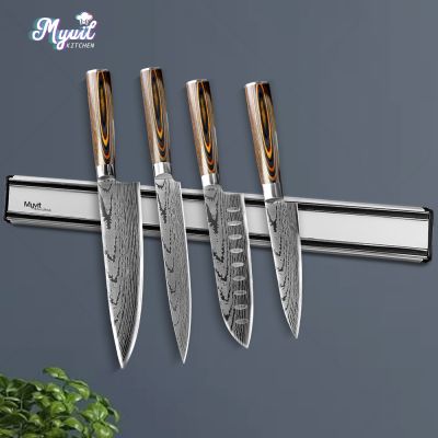Magnetic Knife Strip Holder for Kitchen Knife Stand Bar Strip Wall Mount Magnetic Knives Storage Rack Cooking Accessories