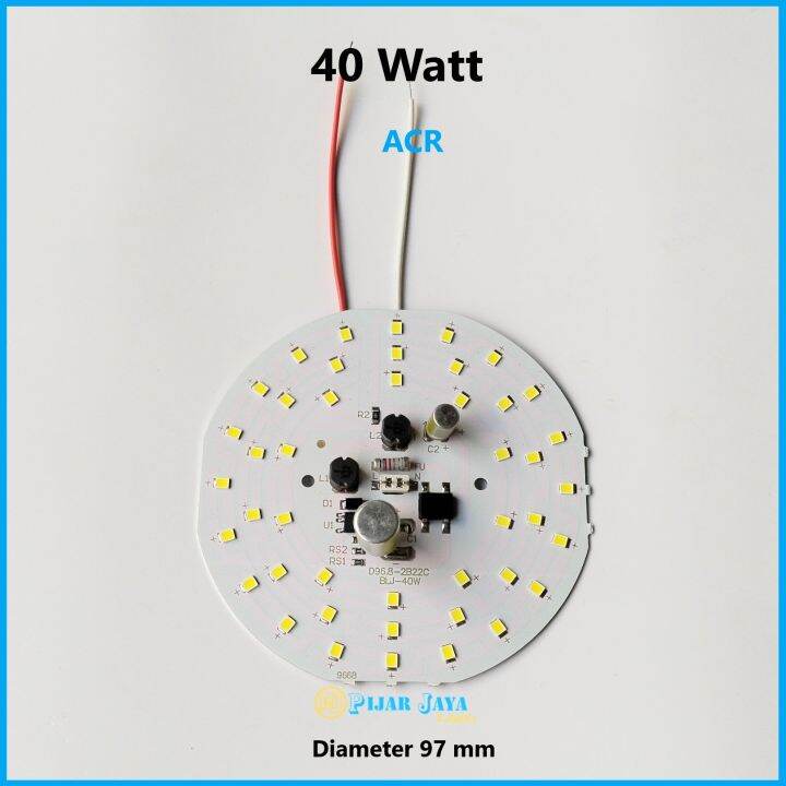 Mesin Lampu LED 40 Watt PCB Led AC ACR 40watt Modul Driver Mata LED 40W