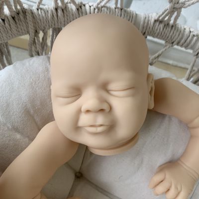 20inch bebe Reborn baby Doll Kit Vito Lifelike Newborn Size unfinished Doll Parts reborn head dolls toys for children