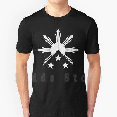 【Available】Tribal Philippines Filipinoxsun Andxstars Flag T-shirt Print For Men Cotton New Cool Tee Flag 3Xstars And AxsS-5XL