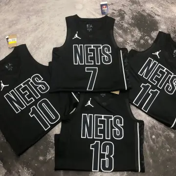 75th Anniversary Simmons #10 Nets White NBA Jersey