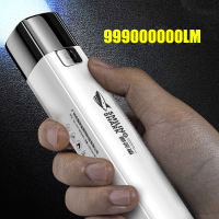 New 2 IN 1 99LM Ultra Bright Tactical LED Flashlight Mini Torch Outdoor Lighting 3 Modes With USB Charging Cable