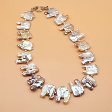 Extra Large Baroque Pearl Necklace - Jewelry By Gail, Inc.