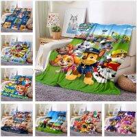 Blanket Custom Barking Team Dog Patrol Children Cartoon Anime Printed Student Dormitory Office Nap Sofa Car Air Conditioning Cover A77