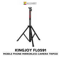 Kingjoy FL0591S Mobile Phone Mirrorless Camera Tripod ขาตั้ง ขาตั้งกล้อง แบบขาเดี่ยว ไม้เซลฟี่ มีขาในตัว ปรับระดับได้