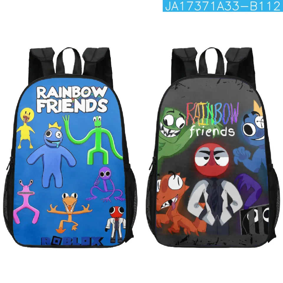 Roblox Rainbow Friends Black Anime Backpacks Poly/Cotton Blend Polyester  Anime Bag Anime Merchandise - Costumeslive.com