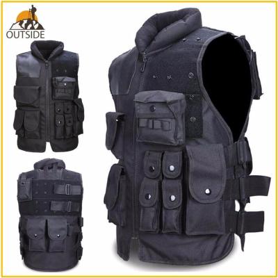 ๑◙☃ hnf531 High Quality Tactical Vest Black Mens Military Huntingg Vest Field Battle Airsoftt Molle Waistcoat Combat Assault Plate Carrier