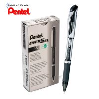 Pentel ปากกาหมึกเจล เพนเทล Energel BLN55 0.5mm - หมึกสีดำ (กล่องละ 10 ด้าม)