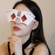Moneline Kính Poker trẻ em người lớn jack Nữ Hoàng Vua ACE Kính râm cho
