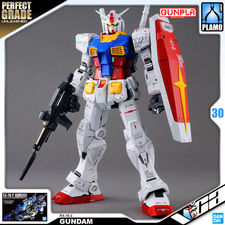 VCA ⭐️ BANDAI GUNPLA PERFECT GRADE UNLEASHED PG 1/60 RX-78-2 GUNDAM ...