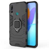 เคส Huawei Y9 Prime 2019 Case ชุดเกราะกันกระแทก Slim Rugged Hybrid Hard Plastic + Tpu Bracket Magnet 360 Ring Holder ฝาหลัง