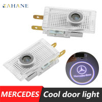 2ชิ้นสำหรับ Mercedes Benz E Class W210 W124สปรินเตอร์324 VIANO VIO โคมไฟโปรเจคเตอร์ติดประตูรถเงารถยนต์ไฟต้อนรับ