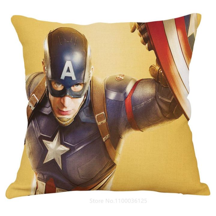 disney-decorative-pillowcase-cushion-cover-mcqueen-car-spiderman-hulk-captain-america-pillow-case-cartoon-boy-gift-45x45cm