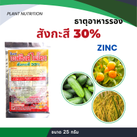 สังกะสี คีเลท เข้มข้น 30% Zn EDTA แก้อาการใบแก้ว ทุเรียน ส้ม มะนาว ทำให้พืชมีใบเขียวเข้ม ช่วยให้พืนทนหนาว ขนาด 100 กรัม