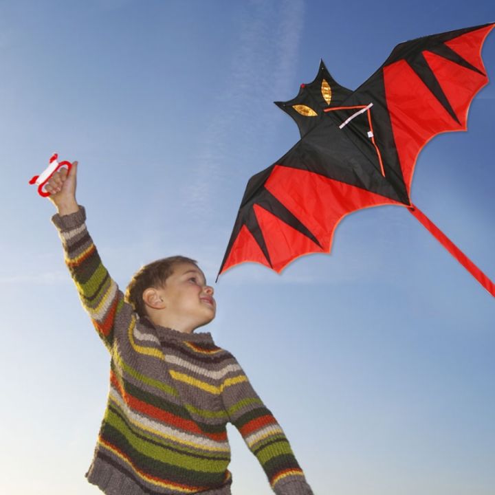 ใหม่cool-bat-kiteว่าวกลางแจ้งลูกบอลไฟห้อยประดับkiteสำหรับเด็ก
