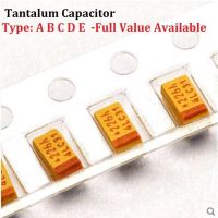 10PCS Tantalum Capacitor Type D 156 35V 15UF 35V SMD Capacitance 35V15UF 7343 Capacitors 15UF35V Electrical Circuitry Parts