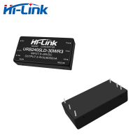 Hi-Link ครัวเรือน DC-DC โมดูลแหล่งจ่ายไฟ5V 6A URB2405LD-30WR3เอาต์พุต Step Down Isolated Converter 9-36V Input Transformer