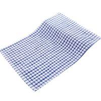 zitaotangb® Soft Plaid Absorbent Kitchen Table Dishcloth Cotton Cleaning Cotton Tea Towel