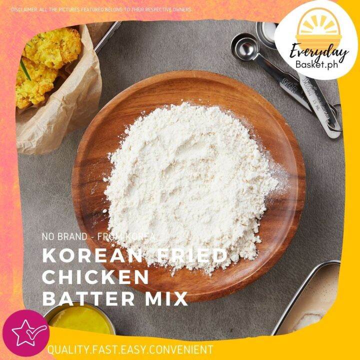 tasty [No Brand] Korean Chicken Fry Batter Mix 500g Famous Korea Fried