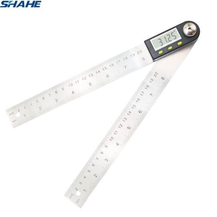 Shahe 200 Mm Digital Protractor Inclinometer Electron Goniometer Angle ...