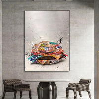 Canvas Poster Banksy Graffiti Wall Art Abstract Canvas Prints Painting Posters and Prints Wall Canvas Art Home Decor for Home