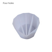 Blue Silicone Epoxy Resin Mixing Cups Compartment Distribution Measuring Cup Color Silicone Cup