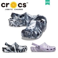 cross แท้ cross Classic Marbled Clog รองเท้าชายหาด น้ําหนักเบา สวมใส่สบาย เหมาะกับเดินชายหาดกลางแจ้ง สําหรับผู้หญิง และผู้ชาย206867