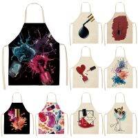 【jw】℗✾◈  Womens Pattern Apron Baking Accessories Mens