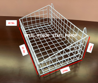 ตะกร้าแขวนวางสินค้า ตะกร้าแขวนใส่ของ ตะกร้าแขวนขนาด 50 ซม.