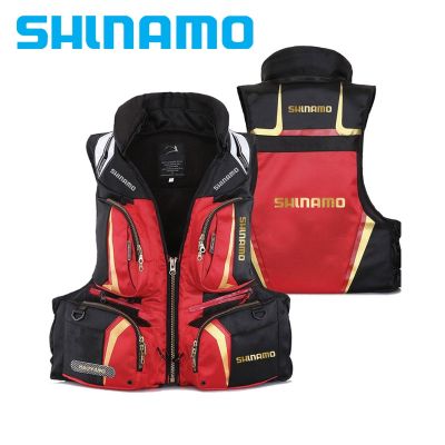 2023 New Multifunctional Fishing Life Vest Outdoor Drifting Water Life Jacket Multiple Pockets Swimming Safety Fishing Life Vest  Life Jackets