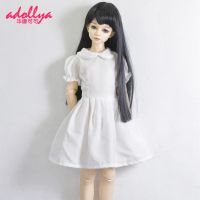 ชุดเดรสตุ๊กตา BJD สำหรับ1/4 1/3,1/6เครื่องประดับ DIY ชุดกระโปรงสั้นสีขาวสำหรับของเล่นชุดชุดเจ้าหญิงสำหรับเด็กสำหรับตุ๊กตา