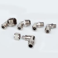 Pneumatic Quick Connector PL Elbow Quick Thread Fitting Male 1/8 3/8 1/2 quot; 1/4 quot; BSP Hose Fitting Quick Tightening Fitting