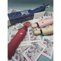 Ready stock Perlindungan UV Nyara sunscreen coating umbrella Angin folding umbrellas Ringan Payung Lipat Automatik Elegant Ultra-thin Automatically openclose windproof Ultraviolet Koreas design 超薄高级折叠遮阳雨伞