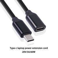 Kabel ekstensi Usb tipe-c 0.5/1/1 5 m 60W 3A Usb C tipe-c kabel ekstensi pria ke wanita konektor kabel pengisi daya extender berlapis emas