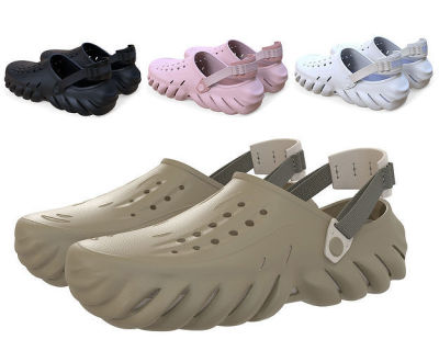 รองเท้าหัวโต Crocs Echo Clog รองเท้าแตะผู้ชาย รุ่นใหม่ล่าสุด รองเท้าหัวโต รองเท้ารัดส้น รองเท้าแตะผู้ชาย รองเท้าครอส์ รองเท้าเพื่อสุขภาพ