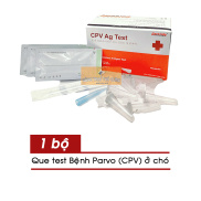 Que Test Xét Nghiệm Bệnh Parvo CPV Ở Chó - Ag Test Kit Careside Hàn Quốc -