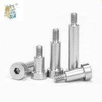 10pcs/lot M3 M4 M5 M6 304 Stainless Steel Hex Hexagon Socket Cap Head Shoulder Roller Bearing Screw Bolt High Tensile