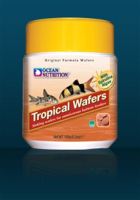 อาหารปลาน้ำจืด  ยี่ห้อโอเชี่ยน นูทริชั่น Tropical Wafers 150g  เม็ดขนาด 150กรัม