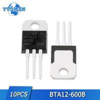 10pcs BTA12-600B ทรานซิสเตอร์ 12A 600V BTA12 Triac Alternistor TO-220 Logic Level และ Standard Triacs Electronic Component