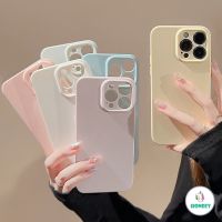 Honeey เคสโทรศัพท์ซิลิโคนเหลวขอบสี่เหลี่ยมแบบตรงสำหรับ iPhone 14 13 12 11 Pro Max X XR XS Max 8 7 Plus เคสนิ่มกันกระแทกพร้อมฝาครอบโทรศัพท์ป้องกันกล้องคลุมทั้งหมดขายดี