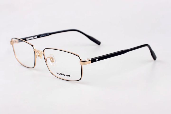 mont-blanc-แว่นตา-mb0087o-elegant-classic-retro-square-แว่นตาแว่นตาสำหรับผู้ชายยี่ห้อ-alloy-designer-eyewear