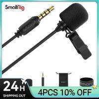 SmallRig L1-3.5mm TRS/TRRS Professional Lavalier Microphone for Mobile Phone Computer Vlogging Lapel Clip-on Mic 6.5ft 3388