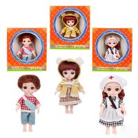 (Popular toys) ตุ๊กตา BJD 13ข้อต่อที่สามารถเคลื่อนย้าย3D ตา1ชิ้นของ16เซนติเมตรแฟชั่นน่ารักแต่งหน้ากล่องของขวัญชุดสาวเด็กของเล่นที่ดีที่สุดสำหรับเด็ก